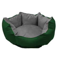Cama Nido Antiestres - Verde / Gris