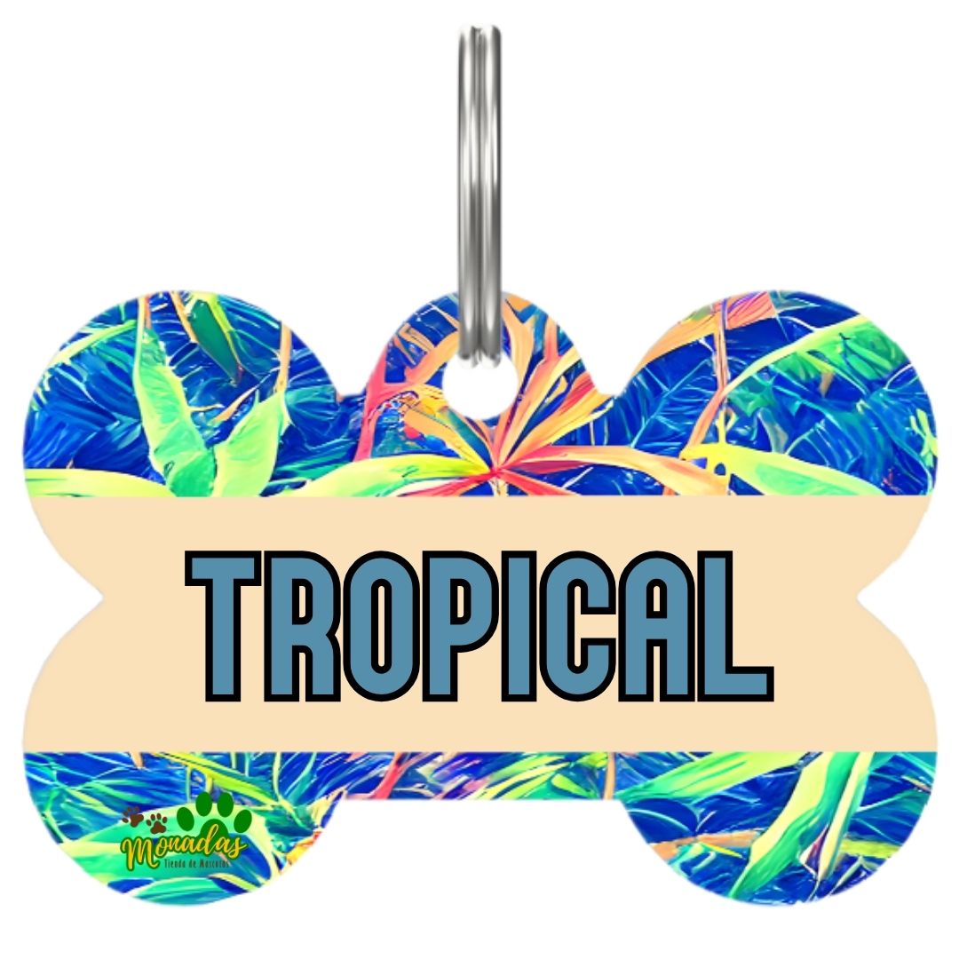 Medalla Diseño Tropical