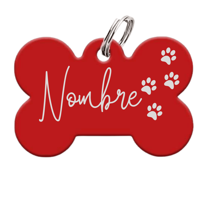 Medalla Grabada Laser - Rojo