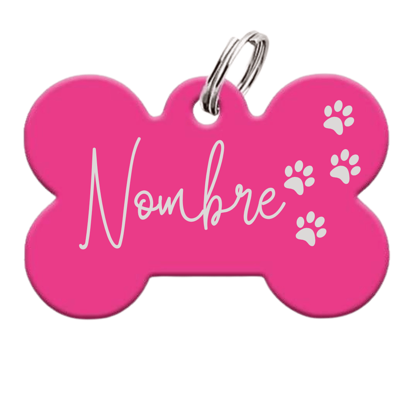 Medalla Grabada Laser - Fucsia