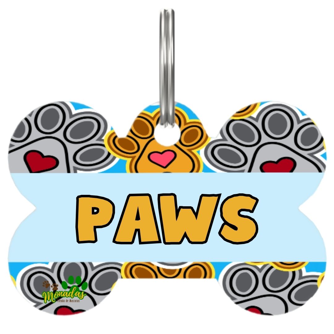 Medalla Diseño Paws