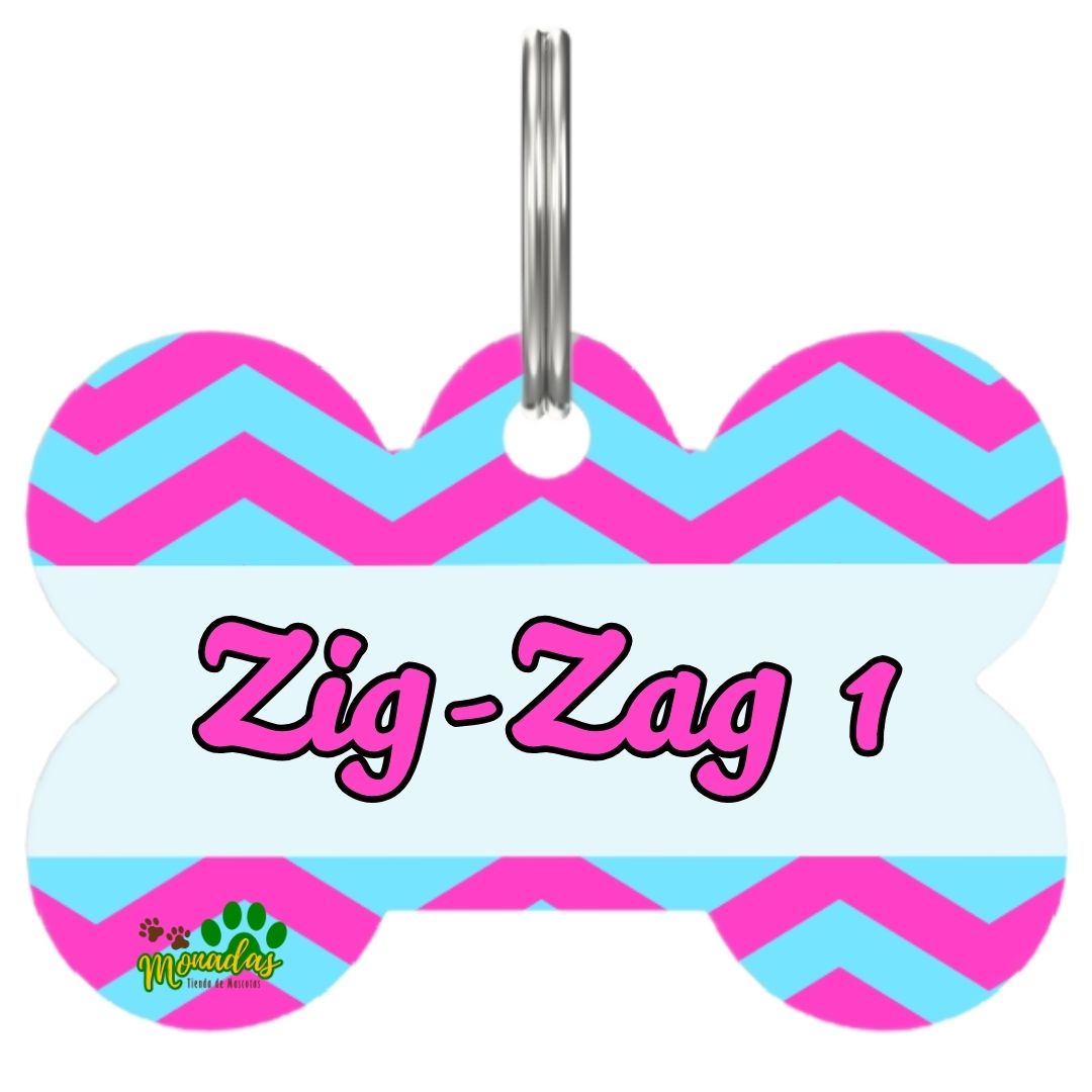 Medalla Diseño Zig-Zag