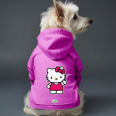 Poleron con gorro "Kitty"