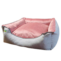 Cama Deluxe - Gris/Palo Rosa