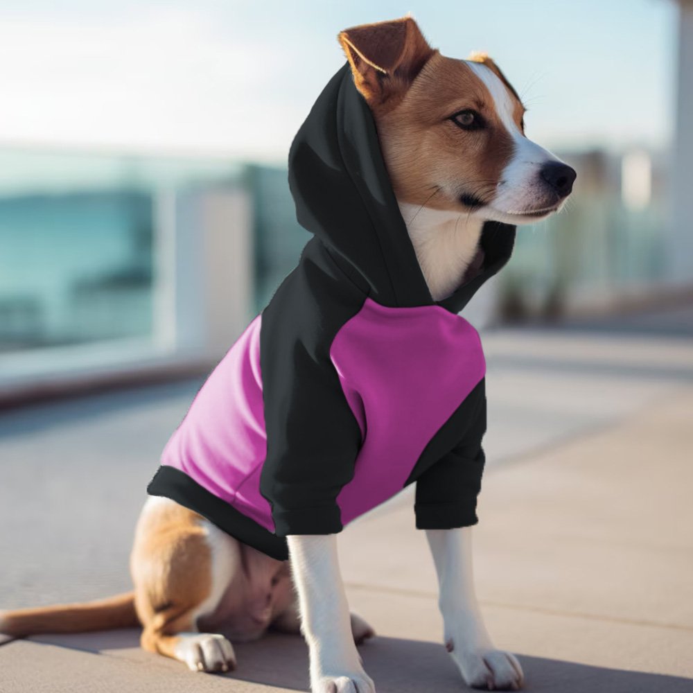 Poleron Fucsia / Negro