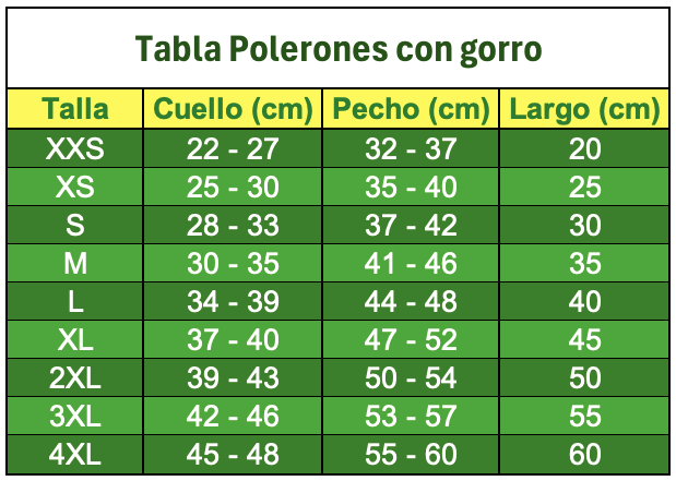 Poleron con Gorro Fucsia - Calipso