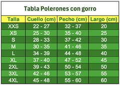 Poleron con Gorro Fucsia - Calipso