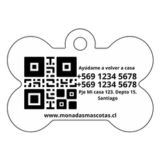 Medallas QR Estampadas  54